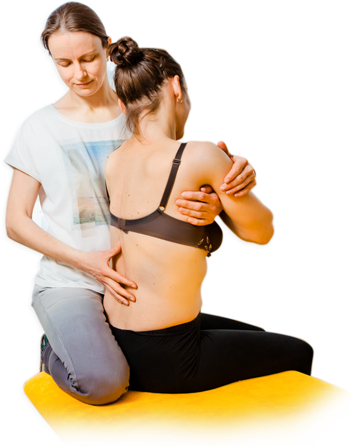 Osteopathie Radebeul Mitte Behandlung durch die Heilpraktikerin und Osteopathin Petra Nitzsche.